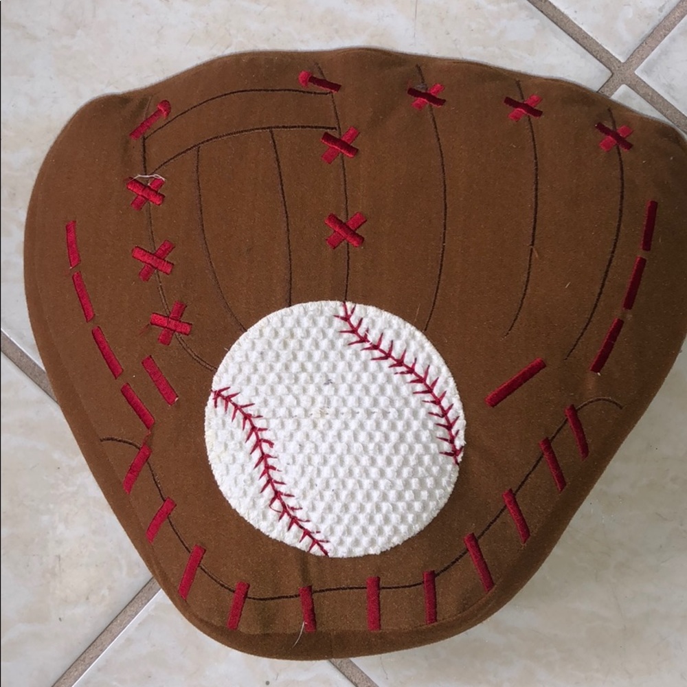 Baseball Mitt Pillow